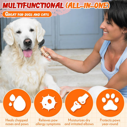 1.4 Oz Cat Paw Balm, Dog Paw Butter for Dry Paws and Noses